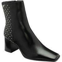 Ravel Bann Stud Detail Ankle Boot - Black