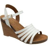 'Findon' Leather Wedge Sandals