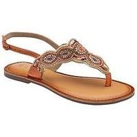 Ravel Batlow Flat Sandals - Copper Foil