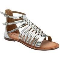 'Etton' Leather Flat Strappy Sandals