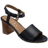 Ravel Henty Heeled Sandals - Navy Leather