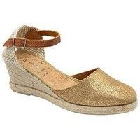 'Vista' Leather Espadrille Sandals