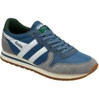 Gola Classics Men's 'Daytona ' Nylon Lace-Up Trainers in Dark Blue | Size: 7