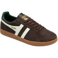 Gola Classics Men's 'Hurricane Suede' Lace-Up Trainers in Brown | Size: 11