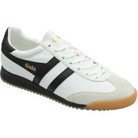 Gola Classics Men's 'Torpdeo Leather' Lace-Up Trainers in White | Size: 9
