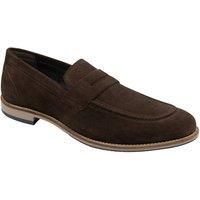 Frank Wright Men's 'Thornton' Suede Slip-On Loafer in Brown | Size: 9