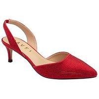 Ravel Mallow Heel Shoes - Red