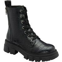 Ravel Women's Black 'Blyth' Zip-Up Ankle Boots | Size: 5