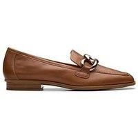 Sarafyna Iris Loafer Tan Leather Loafers