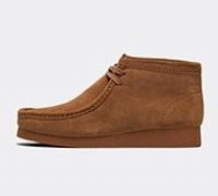 Clarks Mens Boots Wallabee Evo Boot Casual Lace Up Ankle Suede