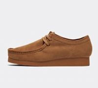 Clarks Men/'s WallabeeEVO Derby, Dark Sand Suede, 8 UK