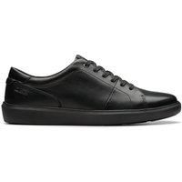 Clarks Mens Brodin Lace Black Trainers