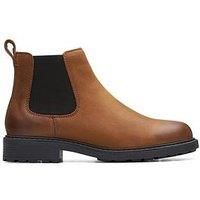 Clarks Orinoco 2 Lane Nubuck Boots In Brown Snuff Standard Fit Size 3