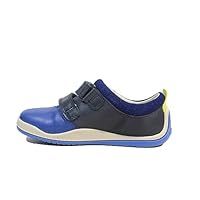 Clarks Noodle Fun Toddler Leather Shoes in Standard Fit Size 3 Blue