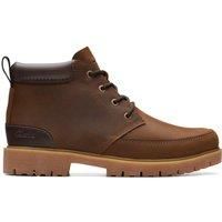 Clarks Rossdale Mix Boots - Brown