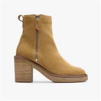 Clarks Cassiano Zip Ankle Boot Suede Boots In Size 3