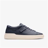 Clarks Men/'s Craft Swift Sneaker, Navy Leather, 6.5 UK