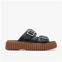 Clarks Women's Torhill Leather Sandals - UK 3