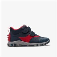 Clarks Steggy Rex Kid Suede Boots In Navy Size 11