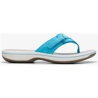 Clarks Brinkley Sea Synthetic Sandals In Standard Fit Size 3