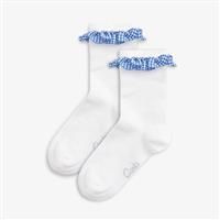 Clarks Ging Blue Sz12.5-3.5 Textile Accessories