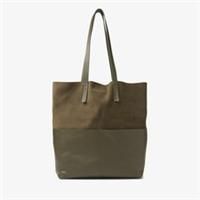 Clarks Womens Hanley Dusk Khaki Combination Shoulder Bag Suede Casual