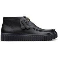 Clarks Torhill Hi Leather Chukka Boots