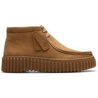 Clarks Torhill Moss Light Tan Nubuck Women/'s Nubuck Boots, Tan, 5 UK