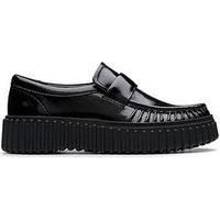 Clarks Torhill Mock Loafer - Black Patent