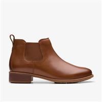 Havisham Top Ankle Boot Tan Leather Ankle Boots