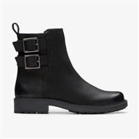 Orinoco 2 Bay Black Leather Ankle Boots