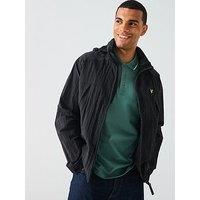 Lyle & Scott Fold Away Hood Jacket- Black