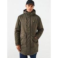 Lyle & Scott Padded Parka- Green