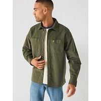 Lyle & Scott Corduroy Shirt Deep Depths