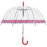 X-Brella Union Jack Trim Dome Umbrella 1496