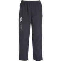 Mens Open Hem Tracksuit Bottoms (black)
