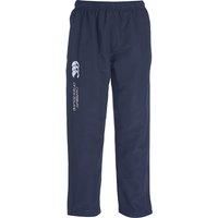 Mens Open Hem Tracksuit Bottoms (navy)