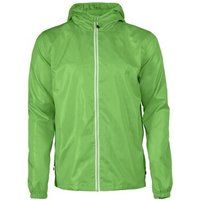 Printer Red  Fastplant  men's Jacket in Green