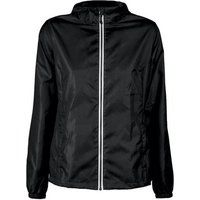 Printer Red  Fastplant  women's Jacket in Black
