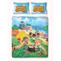 Animal Crossing  Single AG1348  's Duvet cover in Multicolour