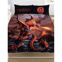 Fire Dragon Duvet Cover Set