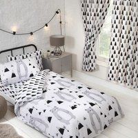 Scandi Bear Forest Fitted Sheet Set