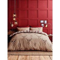 Catherine Lansfield  Double AG490  's Duvet cover in Red