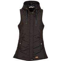 Trespass Women's Juniper Padded Gilet in Black | Size: XS