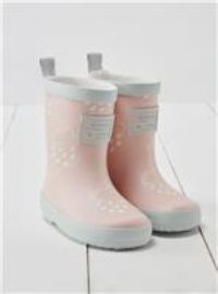 Grass & Air Little Kids Baby Pink Colour-Revealing Wellies (Baby Pink, UK Footwear Size System, Little Kid, Women, Numeric, Medium, 4)