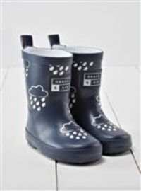 Grass & Air Kids Wellies, Navy Blue Colour-Changing Unisex Winter Wellies, Toddler, Welly Boots, Childrens Rain Boots, Navy Blue (uk_footwear_size_system, little_kid, numeric, medium, numeric_3)