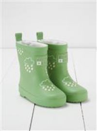 Grass & Air Olive Green Colour-Changing Kids Wellies, Unisex Childrens Welly Boots for Babies, Toddlers and Children