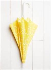 Grass & Air Kids Umbrella - Yellow Colour-Revealing, 17" Children/'s