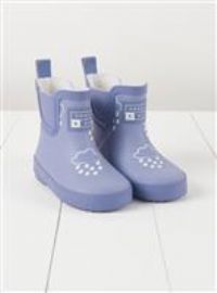 Grass & Air Lavender Purple Colour-Changing Kids Shortie Wellies, Unisex Childrens Welly Boots for Babies, Toddlers and Children