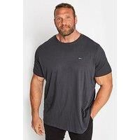 BadRhino Men's Big & Tall Plain T-Shirt